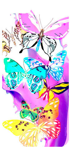 Butterflies Pink Purple